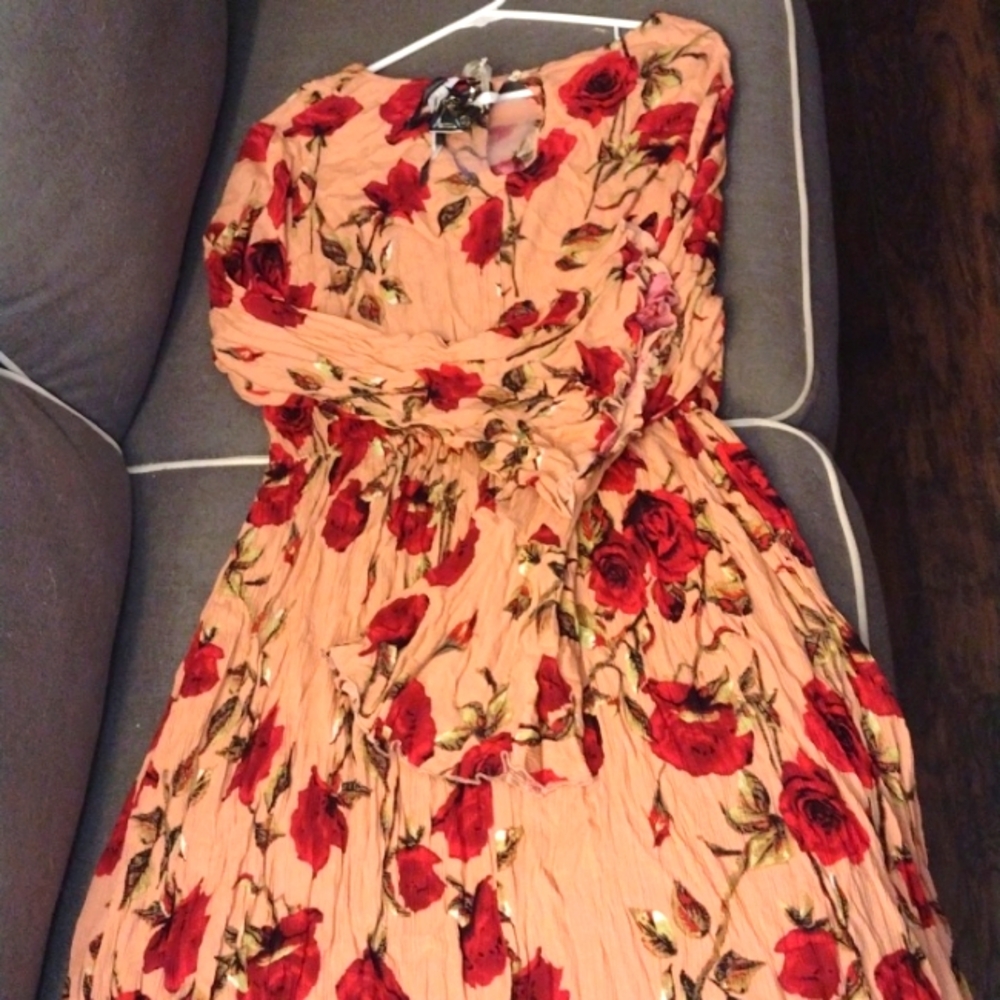 Women's Club L floral dress. EU:56, UK:28